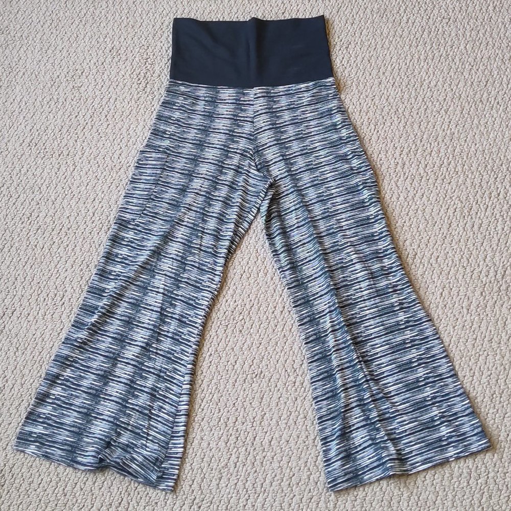 Organic Cotton Cropped Palazzo Pants